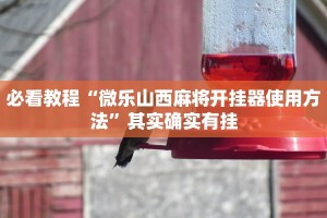 必看教程“微乐跑得快小程序必赢神器免费安装”其实确实有挂