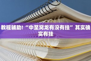 教程辅助!“中至窝龙有没有挂”其实确实有挂