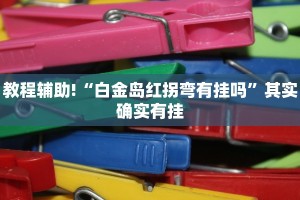教程辅助!“白金岛红拐弯有挂吗”其实确实有挂