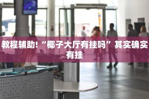 教程辅助!“椰子大厅有挂吗”其实确实有挂
