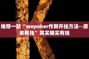 必看教程“新九哥可以开挂吗”其实确实有挂