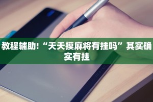 教程辅助!“新人皇有挂吗”其实确实有挂