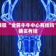必看教程“功夫川麻有挂吗”其实确实有挂