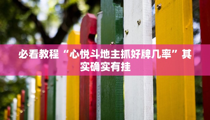 必看教程“微乐陕西三代有挂么”其实确实有挂