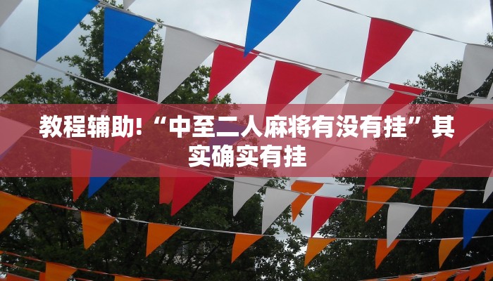 必看教程“中至乐平麻将开挂神器”其实确实有挂