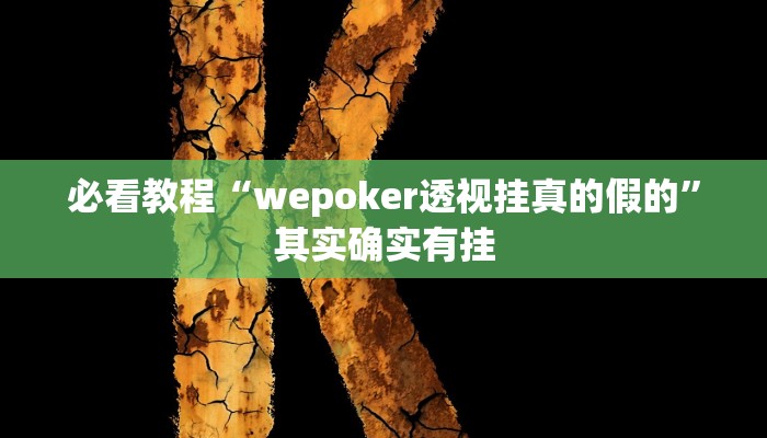 必看教程“鑫豪天地小九怎么一直输”其实确实有挂