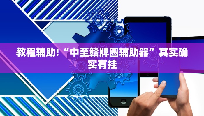 教程辅助!“中至赣牌圈辅助器”其实确实有挂