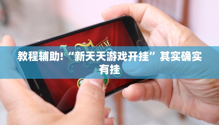 教程辅助!“新天天游戏开挂”其实确实有挂