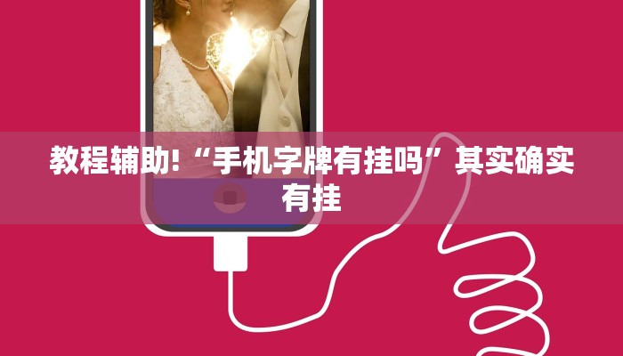 教程辅助!“手机字牌有挂吗”其实确实有挂